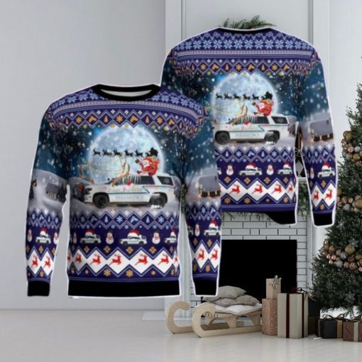 Exeter Hospital EMS, Exeter, New Hampshire Christmas Ugly Sweater 3D Sweater For Men Women