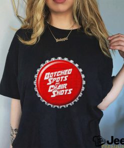 Botched Spots and Chair Shots BSCS Bottle Cap logo shirt