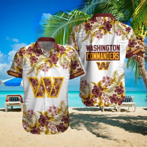 Washington Commanders 3D Hawaiian Shirt And Shorts For Men And Women Gift Fans