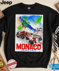 F1 Monaco Grand Prix poster shirt