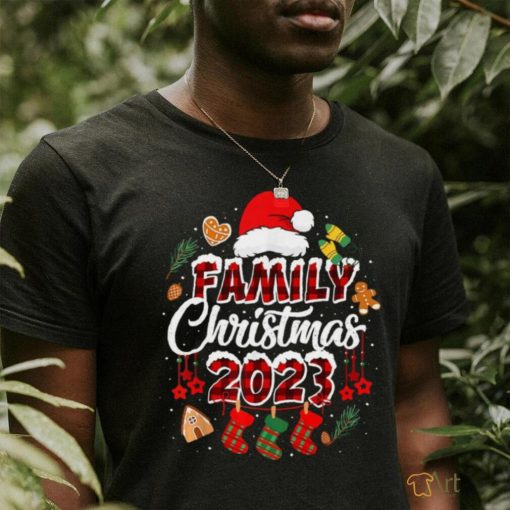 FAMILY CHRISTMAS 2023 MATCHING SHIRTS SQUAD SANTA ELF FUNNY T SHIRT