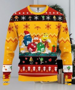 Mm Chocolate Yellow Ugly Sweater Christmas Party