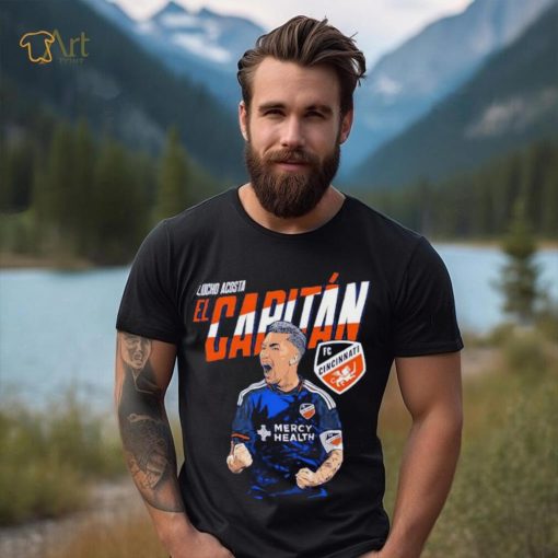 FC Cincinnati Lucho Acosta El Capitan shirt