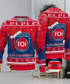 FC Heidenheim Bundesliga Fans Germany League Ugly Christmas Sweater Christmas Gift