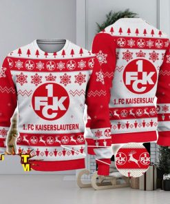 FC Kaiserslautern Bundesliga Fans Football 3D Ugly Christmas Sweater Christmas Gift