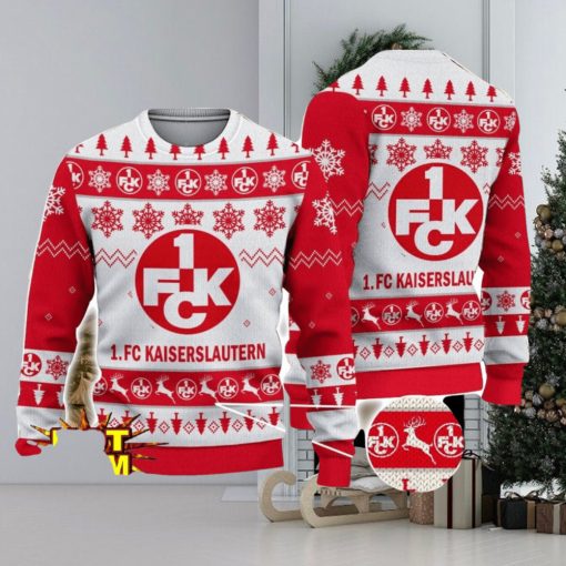 FC Kaiserslautern Bundesliga Fans Football 3D Ugly Christmas Sweater Christmas Gift