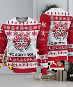 FC Südtirol Team Football Lega Serie A Ugly Christmas Sweater Christmas Gift