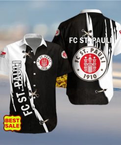 FCSP 2 Bundesliga FC St Pauli Aloha Style 8 Big Logo Hawaiian Shirt