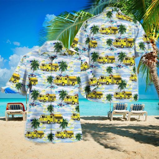 FDNY 1980 AMERICAN LAFRANCE ENGINE 65 – MANHATTAN Hawaiian Shirt For Summer
