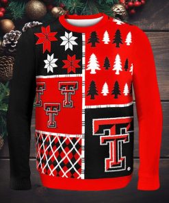 FOCO Men's NCAA Busy Block Ugly Sweater