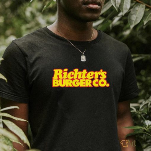 FREE shipping Richter's Burger Co shirt