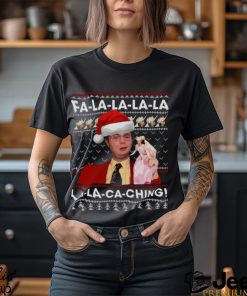 Fa La La La La La La Ca Ching Dwight Schrute Christmas Vintage shirt