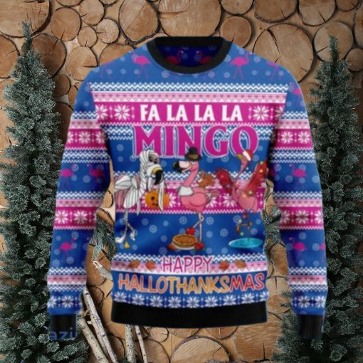 Fa La La La Mingo Ugly Christmas Sweaters Style Gift For Men And Women