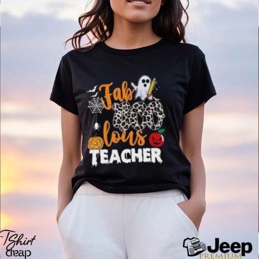 Faboolous Fabulous Boo Teacher Shirt, Funny Halloween Shirt, Teacher Halloween Costume Ideas Merch