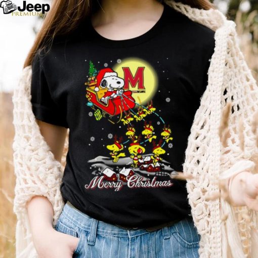 Fabulous Maryland Terrapins Snoopy Christmas Shirt