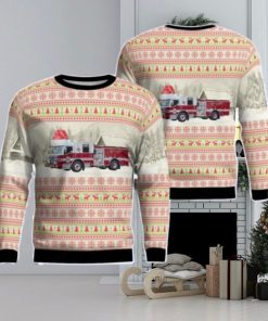 Fairfax County Fire & Rescue Department AOP Ugly Sweater Gift For Christmas