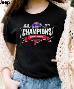 Fairfield Women’s Lacrosse 2023 MAAC Champions Shirt