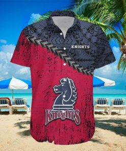 Fairleigh Dickinson Knights 3D Hawaiian Shirt Grunge Polynesian TattooNCAA Summer Beach For Fans Gift hawaiian shirt