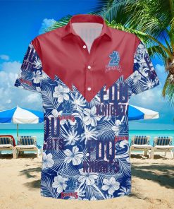 Fairleigh Dickinson Knights 3D Hawaiian Shirt Tropical Seamless NCAA Summer Beach hawaiian shirt