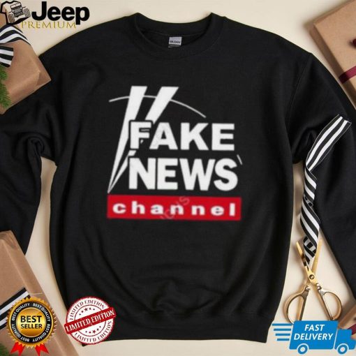 Fake News Channel tee shirt