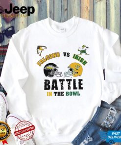 Falcons vs Irish Battle in the Bowl shirt