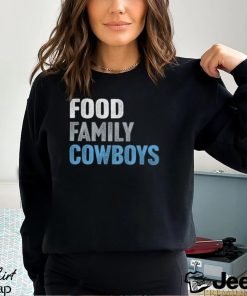 Family Food Football Family Shirts in Team Colors for 2023 Holiday