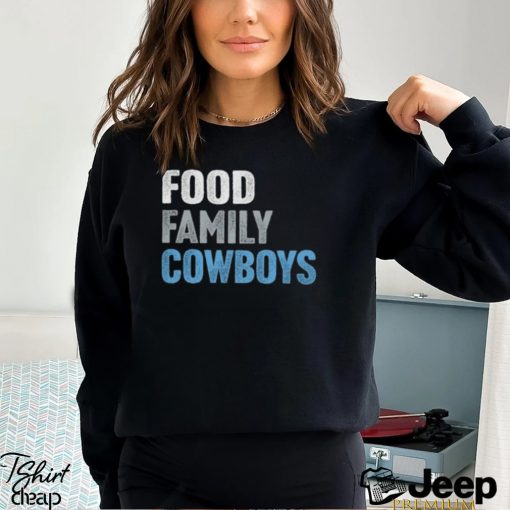 Family Food Football Family Shirts in Team Colors for 2023 Holiday