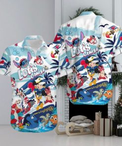 Family Matching Disney Cruise Hawaiian Shirt, Disney Themed Apparel