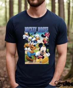 Famous Mickey Mouse Friends Figure Short Sleeve T Shirt Men Sweatshirt Unisex