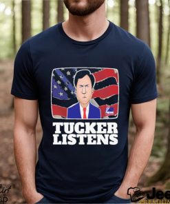 Fanart Quote Tucker Listens Tucker Carlson Shirt