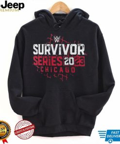 Fanatics Branded Black WWE Survivor Series 2023 Chain Link Fence T Shirt