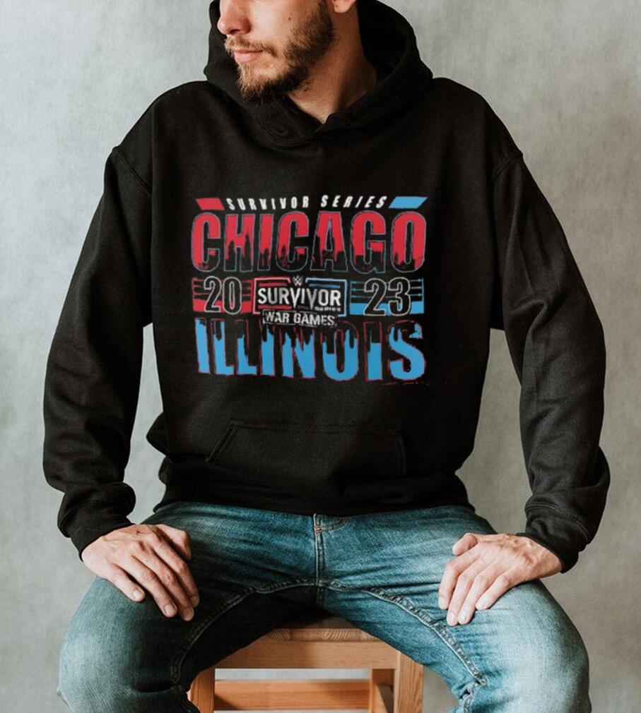 WWE Survivor Series 2023 War Games Chicago Illinois ornament, hoodie,  sweater and v-neck t-shirt