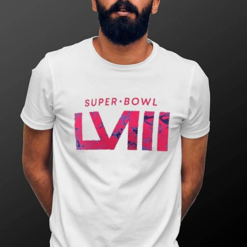 Fanatics Branded Super Bowl LVIII Marble Wordmark Fleec Shirt