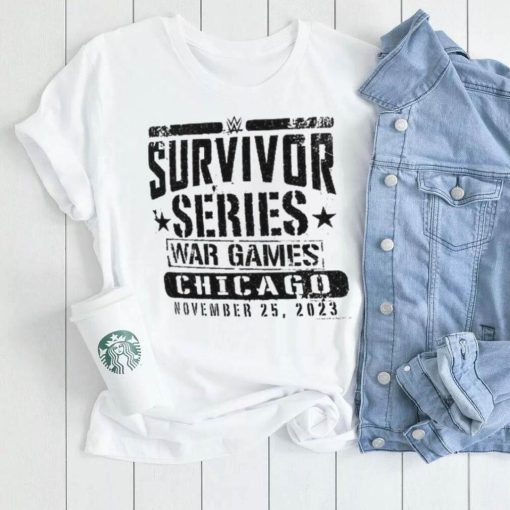 Fanatics Branded WWE Survivor Series 2023 Stencil Logo T Shirt