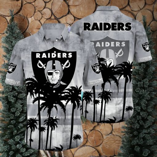 Fanmade Las Vegas Raiders Football Hawaiian Shirt Aloha Beach Summer