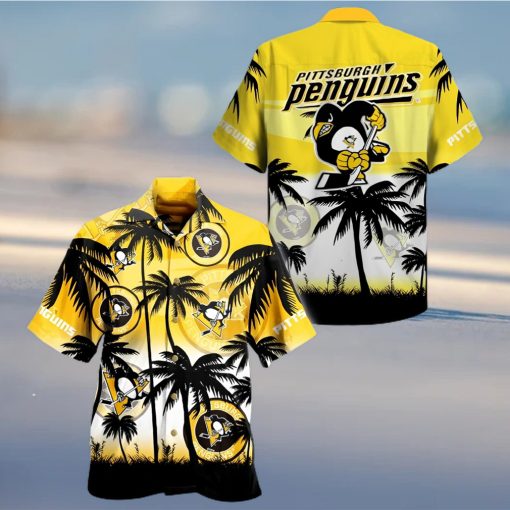 Fanmade Pittsburgh Penguins Hockey Hawaiian Shirt Aloha Beach Summer