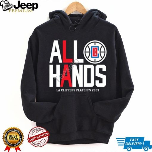 Farbod Esnaashari All Hands La Clippers Playoffs 2023 T Shirt, Hoodie, Tank Top, Sweater And Long Sleeve T Shirt