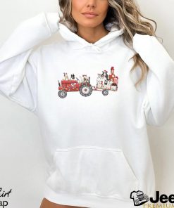 Farm Animals Truck Christmas Sweatshirt