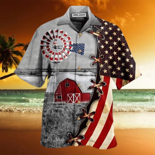 Farm Is A Way Of Life Patriotism Limited Edition Hawaiian Shirt