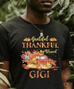 Farm Truck Fall Grateful Thankful Blessed Gigi Thanksgiving Shirt