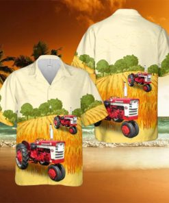 Farmall 340 Gas Tractor Hawaiian Shirt