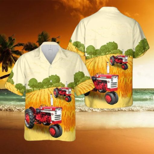 Farmall 340 Gas Tractor Hawaiian Shirt