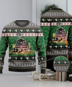 Farming Chickens Ugly Christmas Sweater For Men & Women