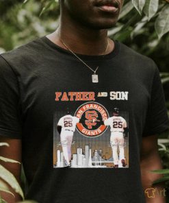 Father And Son San Francisco Giants Bonds Shirt