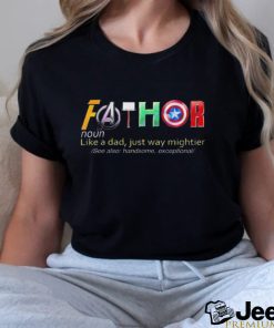 Fathor Thor Avengers Superhero Fathers Day Shirt