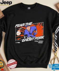 Fear The Ghost Fork Kodai Senga New York Baseball Shirt