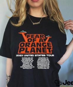 Fear of a Orange Planet 2023 United States Tour Shirt