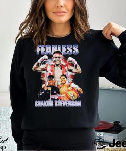 Fearless Shakur Stevenson WBC World Champions Shirt