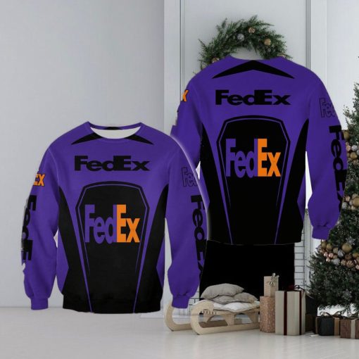 Fedex Calendar Christmas 3D Sweatshirt AOP Gift For Men And Women