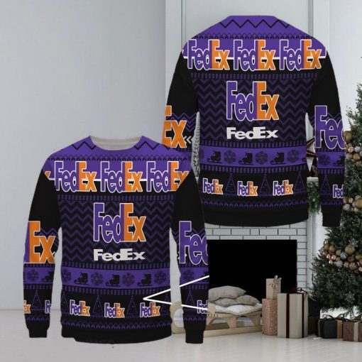 Fedex Uniform Brand New Christmas Wool Sweater For Men Women